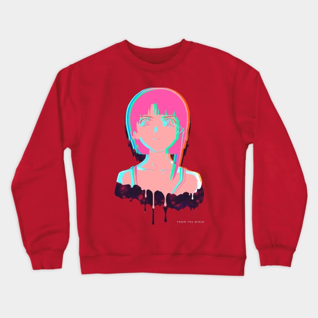 Lain <3 Crewneck Sweatshirt by mayfexe